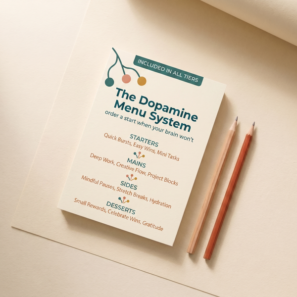 ADHD Mom OS value card - The Dopamine Menu System