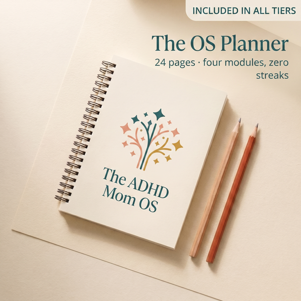 ADHD Mom OS value card - The OS Planner