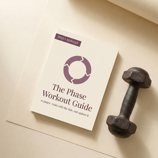Cycle Syncing Kit value card - The Phase Workout Guide