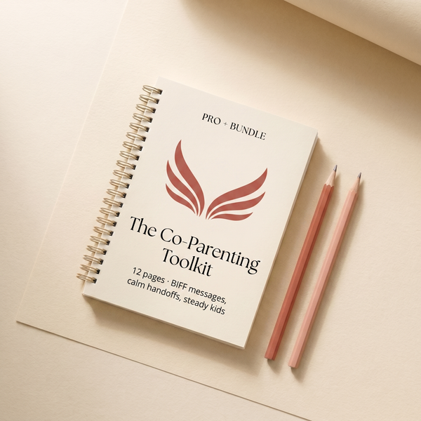 Divorce Recovery Roadmap value card - The Co-Parenting Toolkit
