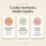 Mom Rage Reset - benefits: cool down in five, repair afterwards, not just on you