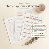Mom Rage Reset - what's inside: thirty days, one calmer house