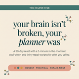 ADHD Mom OS - promise: your brain isn't broken, your planner was