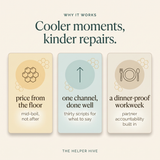 Solopreneur Playbook - benefits: price from the floor, one channel done well, dinner-proof workweek