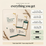 Solopreneur Playbook - everything you get: the complete OS value stack