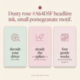 PCOS Reset - benefits: decode your driver, steady the spikes, four gentle weeks