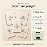 PCOS Reset - everything you get: the complete reset value stack