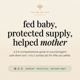 Lactation Bundle - promise: fed baby, protected supply, helped mother