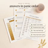 Lactation Bundle - what's inside: answers in panic order