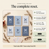 Twin Pregnancy Journal - everything you get: the complete bundle value stack