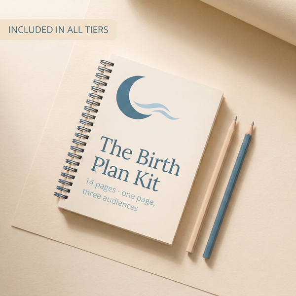 Birth Plan Bundle value card - The Birth Plan Kit