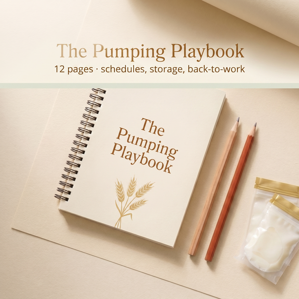 Lactation Bundle value card - The Pumping Playbook