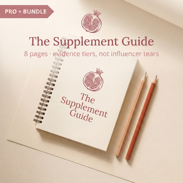 PCOS Reset value card - The Supplement Guide