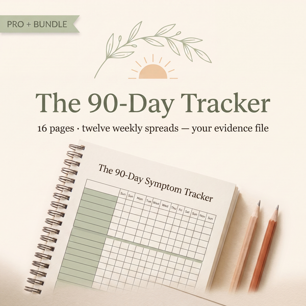 Perimenopause Toolkit value card - The 90-Day Tracker