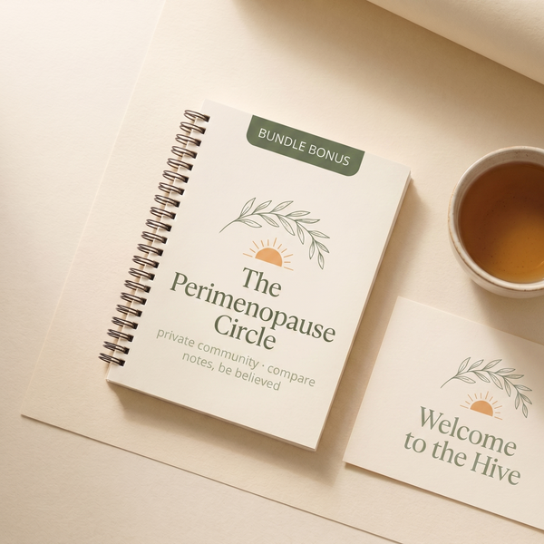 Perimenopause Toolkit bonus card - The Perimenopause Circle community