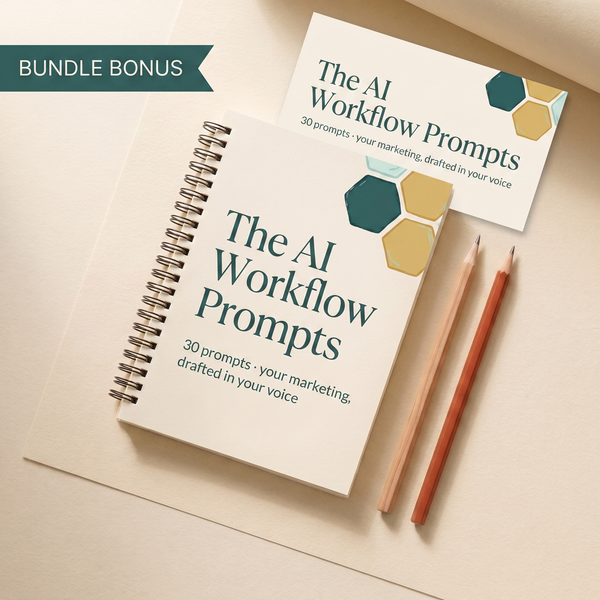 Solopreneur OS bonus card - The AI Workflow Prompts