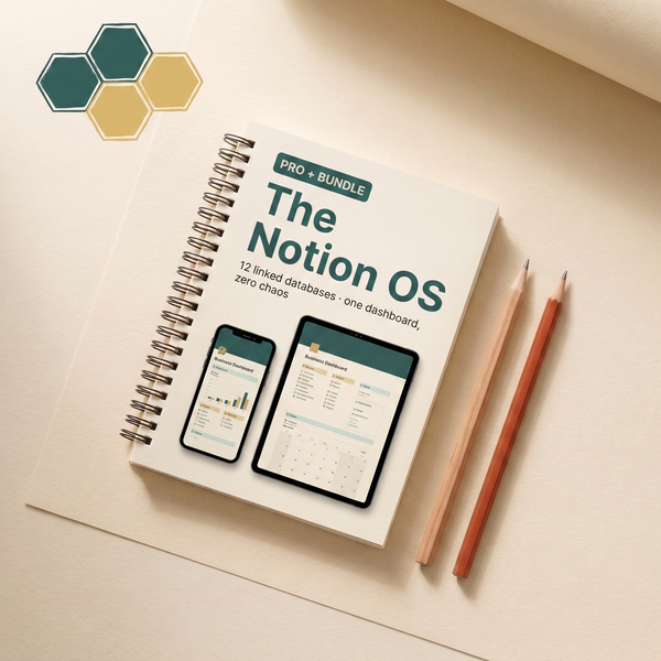 Solopreneur OS value card - The Notion OS
