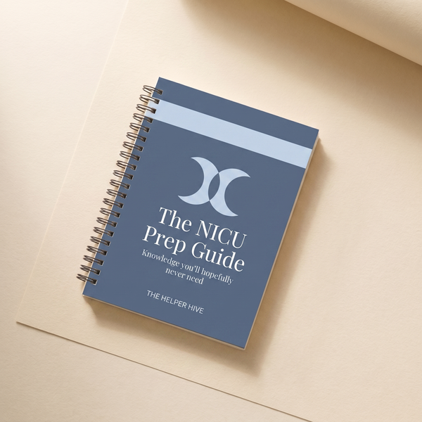Twin Pregnancy Journal value card - The NICU Prep Guide
